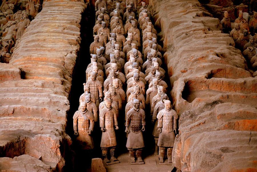 Guerreo de Terracotade Xi'an
