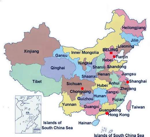Mapa China Curiosidades Que Quiza No Sabias