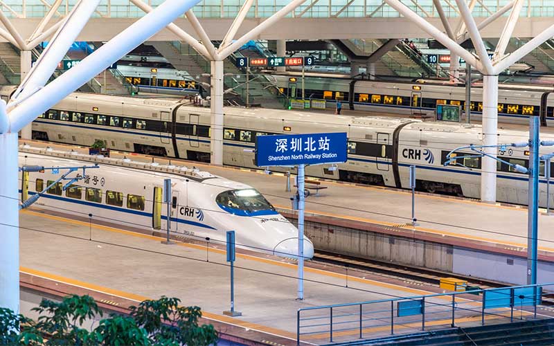 Estación de tren rápido de Shenzhen