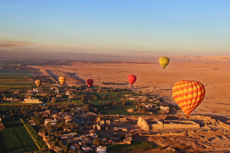 Globo Aerostático en Egipto